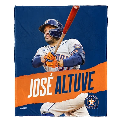 The Northwest Group Jose Altuve Houston Astros 50" x 60" Silk Touch Throw Blanket