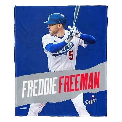The Northwest Group Freddie Freeman Los Angeles Dodgers 50" x 60" Silk Touch Throw Blanket