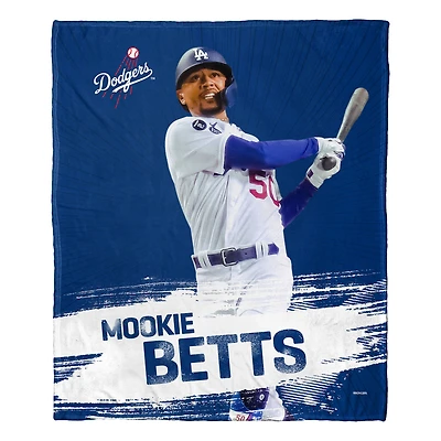 The Northwest Group Mookie Betts Los Angeles Dodgers 50" x 60" Silk Touch Throw Blanket