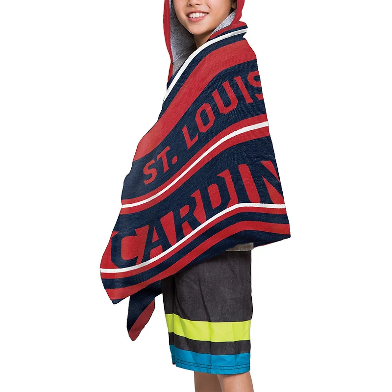 Youth The Northwest Group  St. Louis Cardinals 21" x 51" Hooded Beach Towel