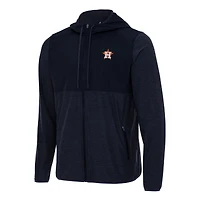 Men's Antigua Navy Houston Astros Sway Full-Zip Hoodie