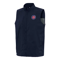 Men's Antigua Navy Chicago Cubs Brisk Full-Zip Vest