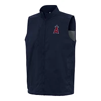 Men's Antigua Navy Los Angeles Angels Brisk Full-Zip Vest