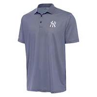 Men's Antigua White/Navy New York Yankees Rings Polo