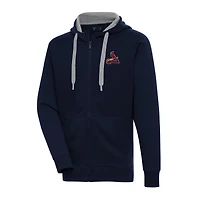 Men's Antigua Navy St. Louis Cardinals Big & Tall Victory Full-Zip Hoodie Jacket