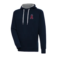 Men's Antigua Navy Los Angeles Angels Big & Tall Victory Pullover Hoodie