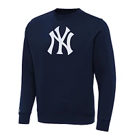 Men's Antigua Navy New York Yankees Big & Tall Victory Pullover Sweatshirt