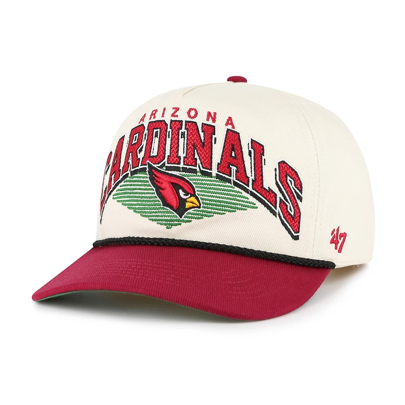 Men's '47 Cream Arizona Cardinals Pomona Rope Hitch Adjustable Hat