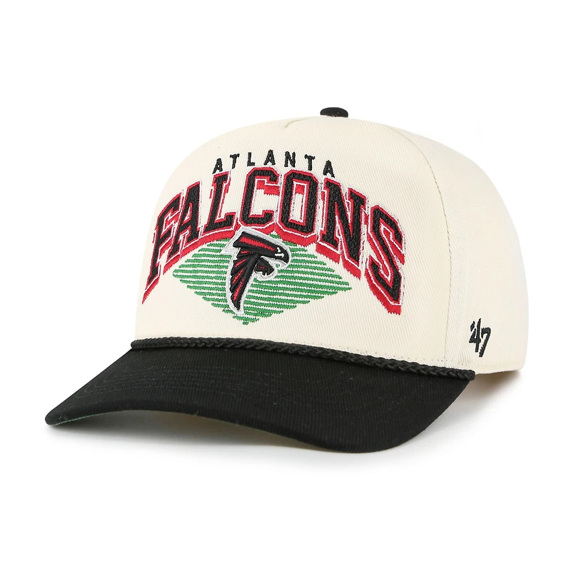 Men's '47 Cream Atlanta Falcons Pomona Rope Hitch Adjustable Hat
