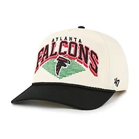 Men's '47 Cream Atlanta Falcons Pomona Rope Hitch Adjustable Hat