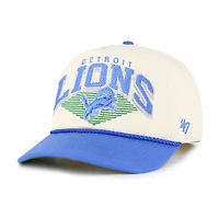Men's '47 Cream Detroit Lions Pomona Rope Hitch Adjustable Hat