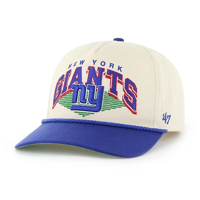 Men's '47 Cream New York Giants Pomona Rope Hitch Adjustable Hat