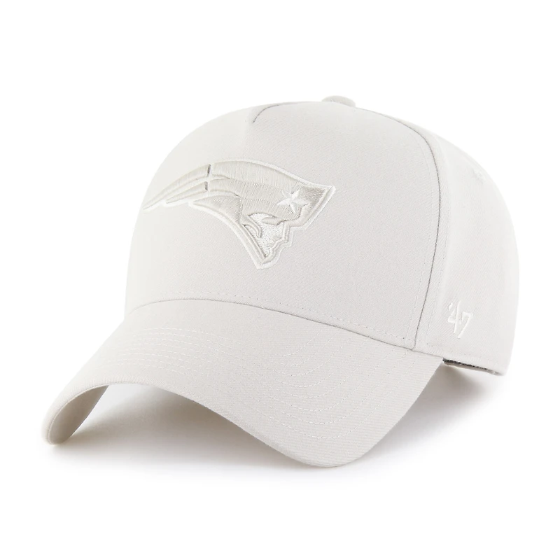 Men's '47 Cream New England Patriots Ballpark Offside Adjustable Hat