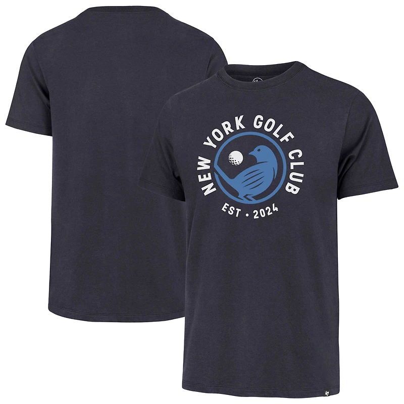 Men's '47  Blue TGL New York Golf Club Franklin T-Shirt