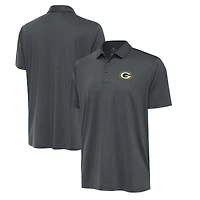 Men's Antigua Pewter Green Bay Packers Eclipse Polo