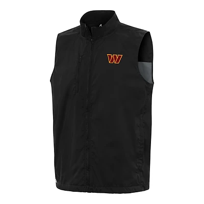 Men's Antigua Washington Commanders Brisk Full-Zip Vest