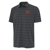 Men's Antigua Pewter Washington Commanders  Tunnel Polo