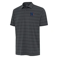 Men's Antigua Pewter Houston Texans H-Town Tunnel Polo