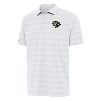 Men's Antigua White Jacksonville Jaguars  Tunnel Polo