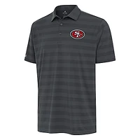 Men's Antigua Pewter San Francisco 49ers  Tunnel Polo