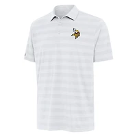 Men's Antigua White Minnesota Vikings  Tunnel Polo
