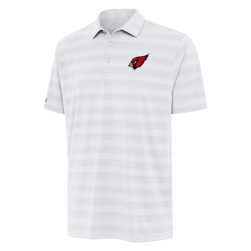 Men's Antigua White Arizona Cardinals Tunnel Polo