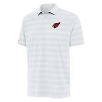 Men's Antigua White Arizona Cardinals  Tunnel Polo