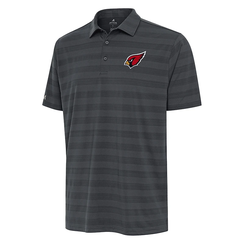 Men's Antigua Pewter Arizona Cardinals  Tunnel Polo