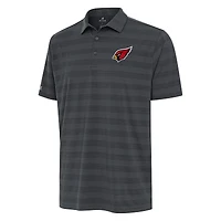 Men's Antigua Pewter Arizona Cardinals  Tunnel Polo