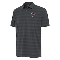 Men's Antigua Pewter Atlanta Falcons  Tunnel Polo