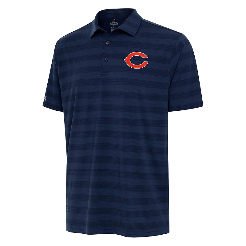 Men's Antigua Navy Chicago Bears  Tunnel Polo