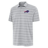 Men's Antigua Gray Buffalo Bills  Tunnel Polo