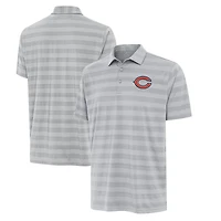 Men's Antigua Gray Chicago Bears Big & Tall Tunnel Polo