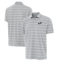 Men's Antigua Gray Philadelphia Eagles Big & Tall Tunnel Polo