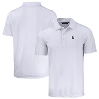 Men's Cutter & Buck White Detroit Tigers Big & Tall Prospect Eco Textured Stretch Recycled