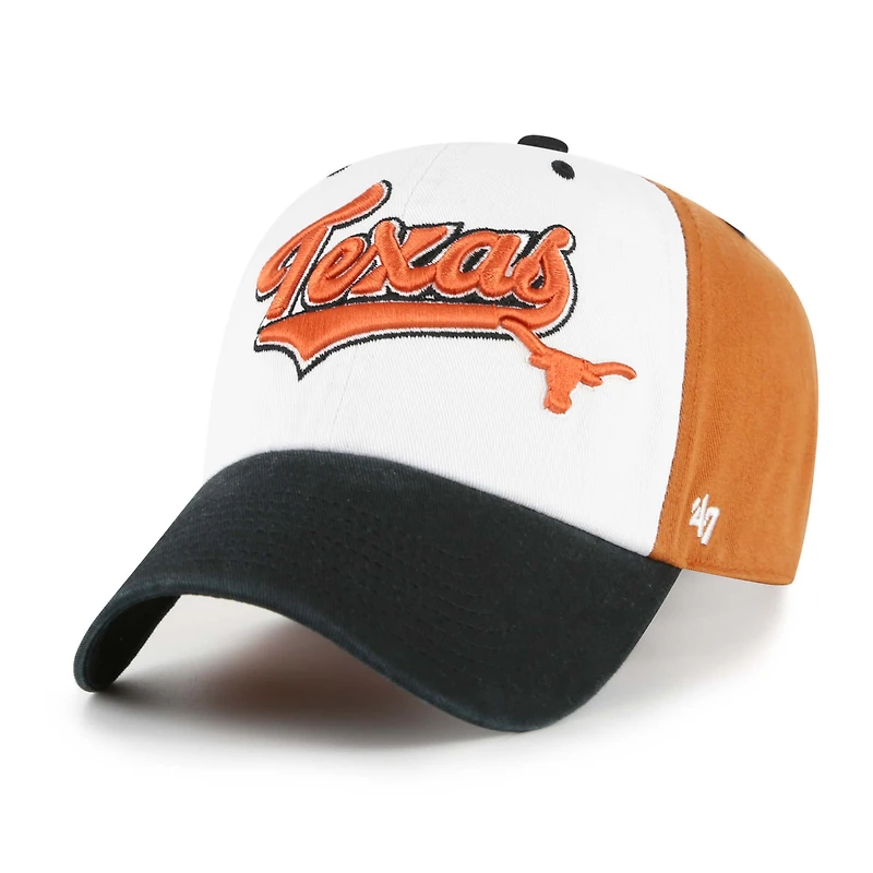 Youth '47  Burnt Orange Texas Longhorns Scooter Clean Up Adjustable Hat