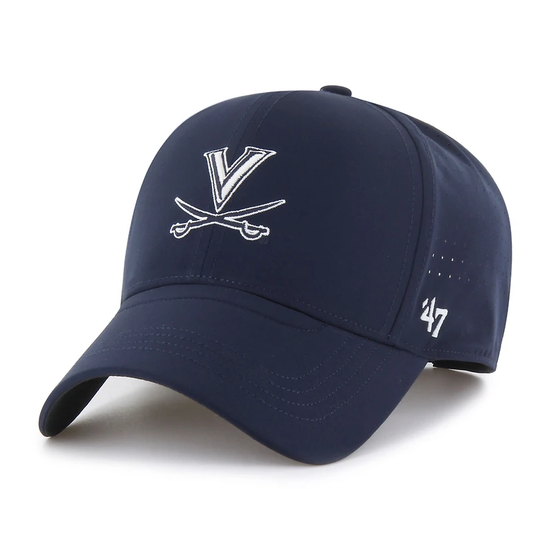 Men's '47 Navy Virginia Cavaliers Forward Vent MVP Adjustable Hat