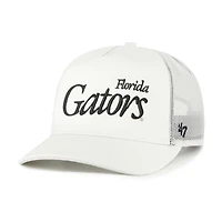 Unisex '47  Cream Florida Gators Foundation Script Adjustable Trucker Hat
