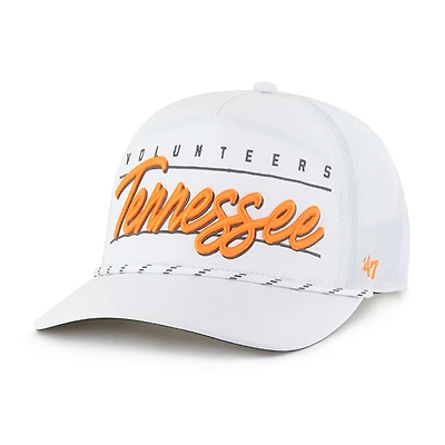 Men's '47 White Tennessee Volunteers Condor Hitch brrr° Adjustable Hat