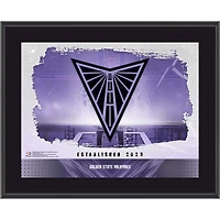 Golden State Valkyries 10.5" x 13" Team Logo Plaque