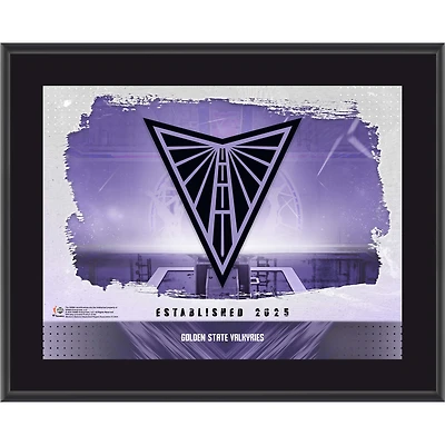Golden State Valkyries 10.5" x 13" Team Logo Plaque