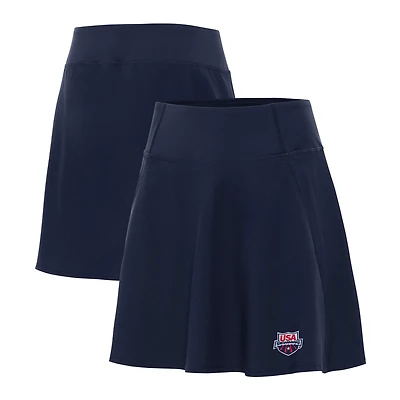 Women's Antigua  Navy USA Swimming Chip Skort