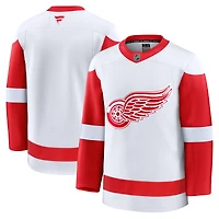 Men's Fanatics White Detroit Red Wings Away Premium Jersey