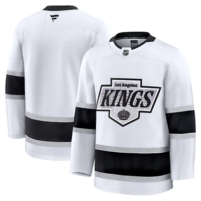 Men's Fanatics White Los Angeles Kings Away Premium Jersey