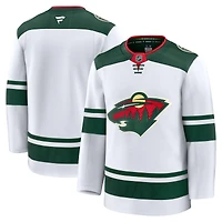 Men's Fanatics White Minnesota Wild Away Premium Jersey
