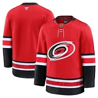 Men's Fanatics Red Carolina Hurricanes Alternate Premium Jersey