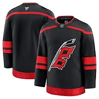 Men's Fanatics Black Carolina Hurricanes Home Premium Jersey