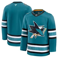 Men's Fanatics Teal San Jose Sharks Home Premium Jersey