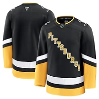 Men's Fanatics Black Pittsburgh Penguins Alternate Premium Jersey