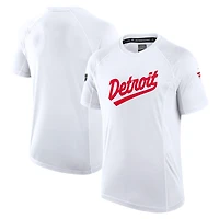 Men's Fanatics  White Detroit Red Wings 2025 NHL Stadium Series Authentic Pro Tech T-Shirt